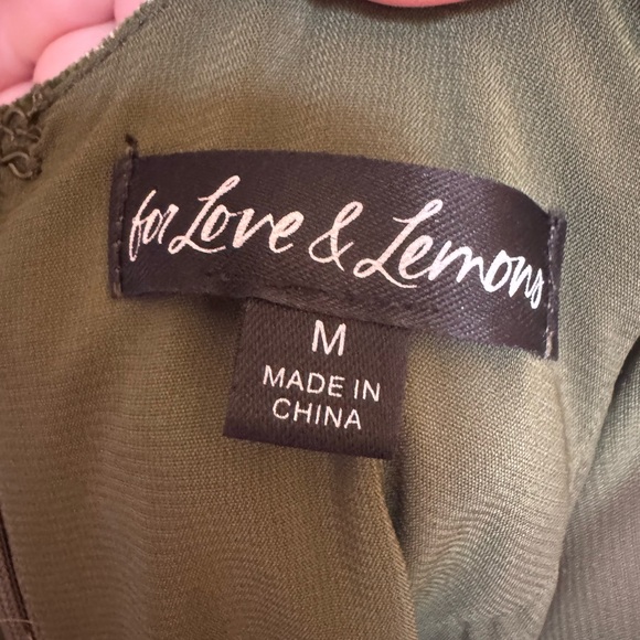 For Love and Lemons Martini Velvet Mini Dress sz M Perfect Condition - Picture 7 of 7